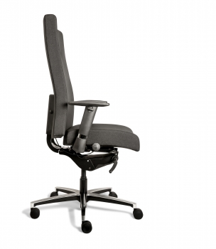 Büroring Bürodrehstuhl 5080 Manager XL, schwarz, gepolsterte Rückenlehne,bis 200Kg belastbar